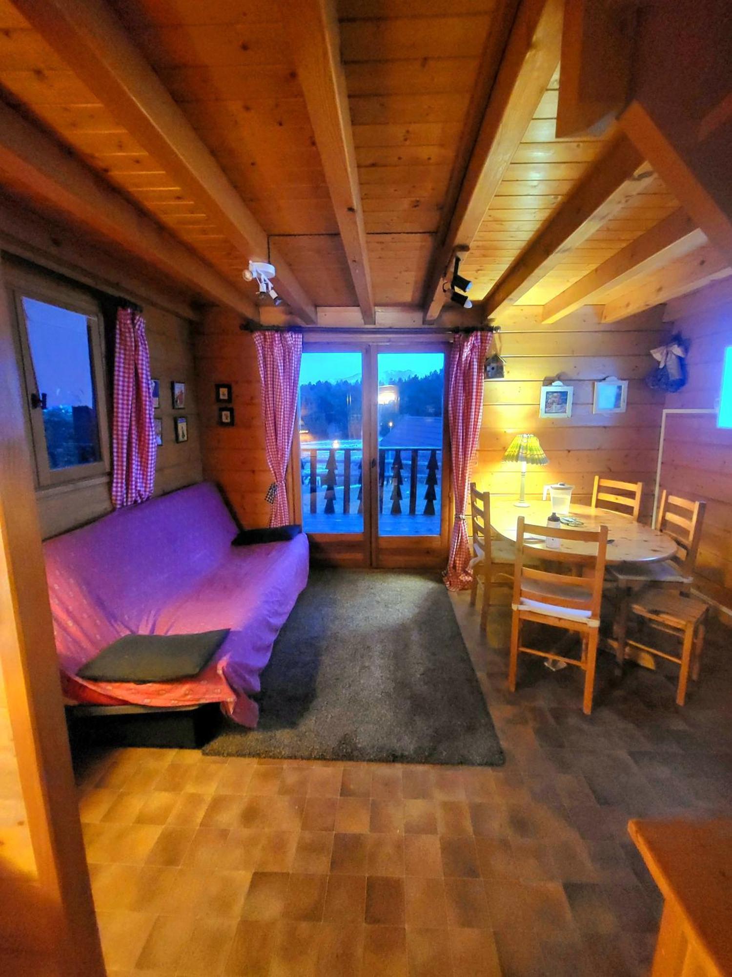 Maison De Bois Finlandaise Au Pied Des Pistes Bolquère Zewnętrze zdjęcie